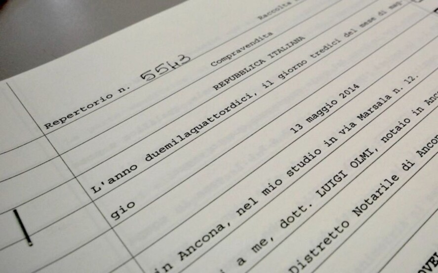 Repertorio notarile: cos’è il numero di repertorio atti notarili